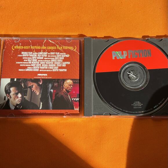 Pulp Fiction (Music From the Motion Picture) by Various Artists (CD, 1994) - Picture 3 of 3